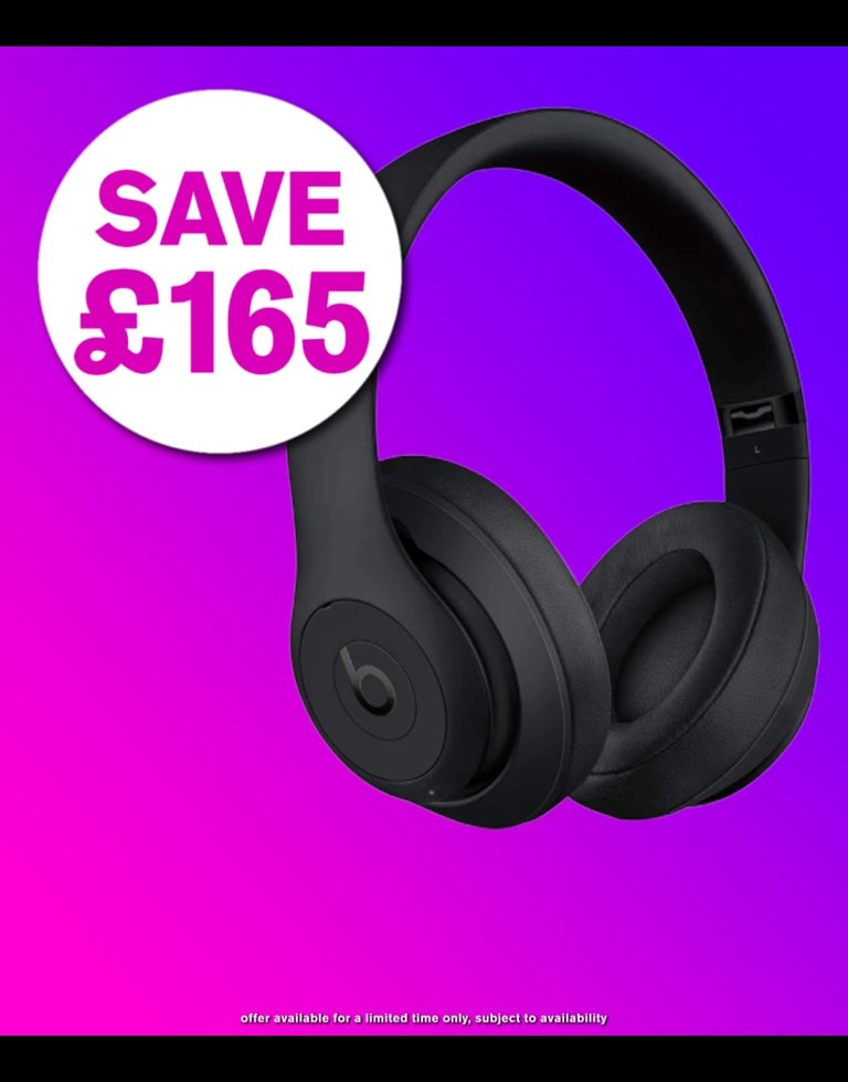 Beats by Dr. Dre - Beats Solo3 Wireless On-Ear Headphones - Black (Renewed Premium) main image 1